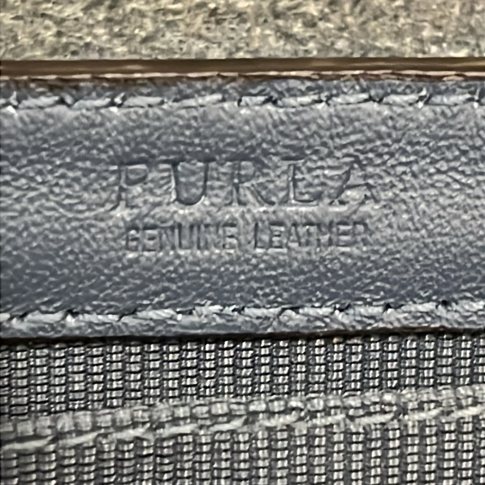 Furla Perforated butterfly Blue bag/Clutch. removable chain to make it a clutch - Picture 12 of 15